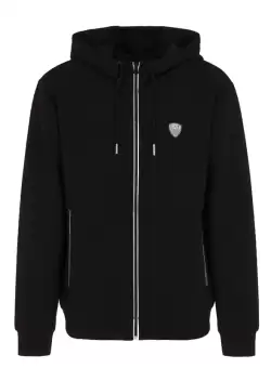 Bluza cu Fermoar EA7 M hoodie full zip VI PA