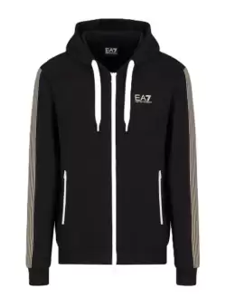 Bluza cu fermoar EA7 M hoodie FZ BR
