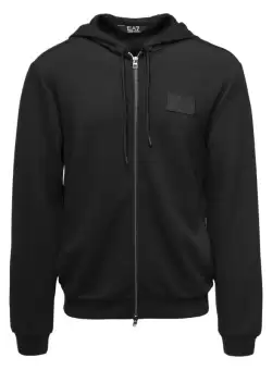 Bluza cu fermoar EA7 M HOODIE FZ DOUBLE KNIT
