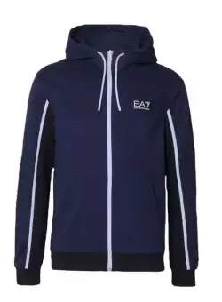 Bluza cu fermoar EA7 M hoodie FZ Light Coft