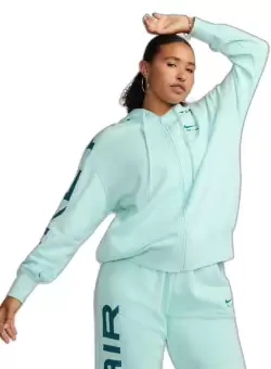 Bluza cu Fermoar Nike W Nsw Air fleece OS full zip hoodie