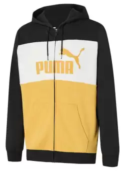 Bluza cu Fermoar Puma ESSplus Colorblock Full Zip Hoodie TR
