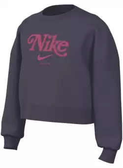 Bluza Nike G NSW TREND FLC CRP CREW
