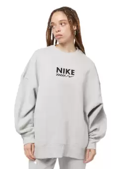 Bluza Nike W NSW FLC OS CREW GLS