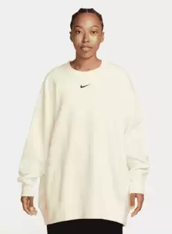 Bluza Nike W NSW PHNX FLC OS LONG CREW