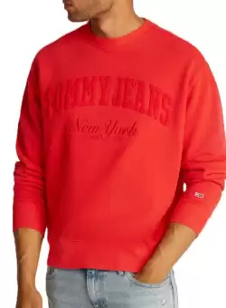 Bluza Tommy Hilfiger TJM RLX VINTAGE VARSITY CREW