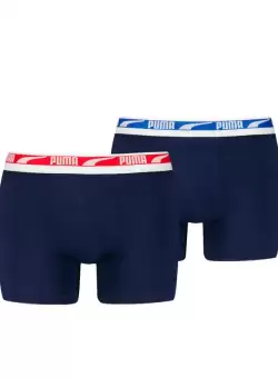 Boxeri Puma Men everydady multi logo boxer 2P