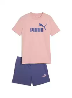 Compleu Puma ESS No.1 Logo Tee and Shorts Set G
