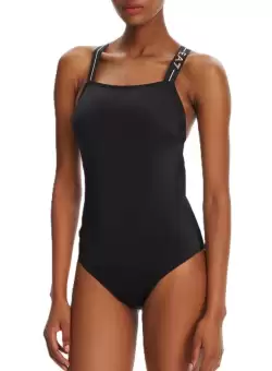 Costum de baie EA7 SW LOGO TAPE W 1PIECE