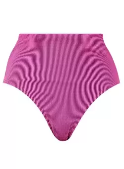 Costum de baie Puma Swim Women Ribbed High