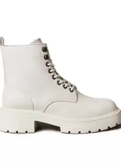 Ghete Calvin Klein CHUNKY LACE UP ZIP BOOT