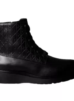Ghete Calvin Klein COMBAT ESS LACE UP ZIP BOOT AOP