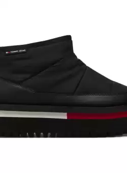 Ghete Tommy Hilfiger TJW NYLON FLATFORM BOOT WL