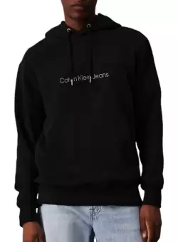Hanorac Calvin Klein CHENILLE MONOLOGOHOODIE