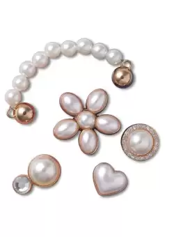 Jibbitz Crocs Dainty Pearl Jewelry 5 Pack