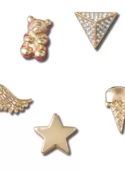 Jibbitz Crocs Gold Icons 5 Pack