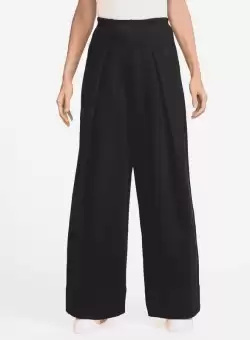 Pantaloni Nike W NSW TCH FLC HR PLT PANT WIDE