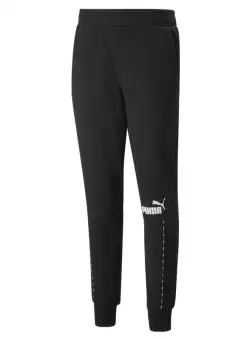 Pantaloni Puma ess BLOCK x Tape Sweatpants