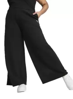 Pantaloni Puma WARDROBE ESS Relaxed Wide Leg Sweatpants TR