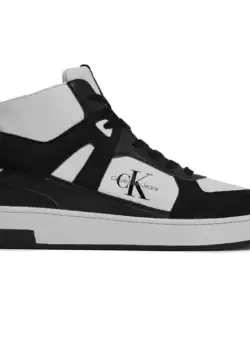 Pantofi Sport Calvin Klein Basket Cupsole mid leather