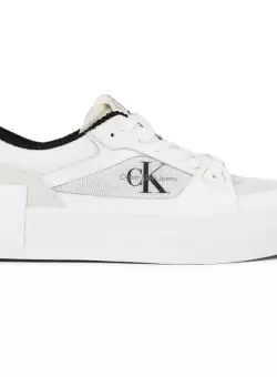 Pantofi Sport Calvin Klein Bold vulc FLATF laceUP leather Mix