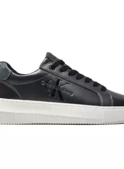 Pantofi sport Calvin Klein Chunky Cupsole LaceUp leather ML MTL