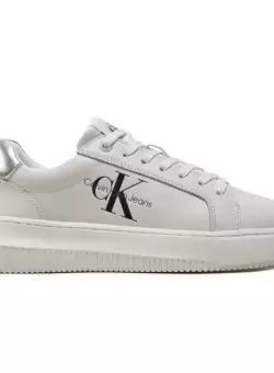Pantofi sport Calvin Klein Chunky Cupsole LaceUp LTH ML MTL