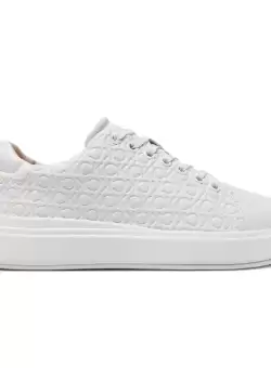 Pantofi sport Calvin Klein CUPSOLE LACE UP SAFFMONO