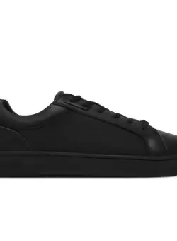 Pantofi sport Calvin Klein LOW TOP LACE UP EYELETJAQ MONO