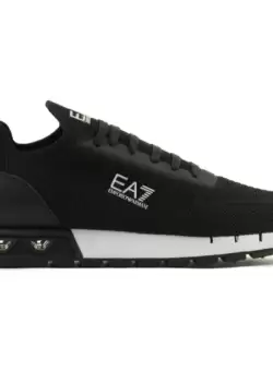 Pantofi sport EA7 Black and White Legacy knit