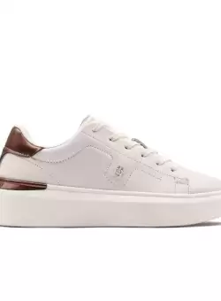 Pantofi sport Tommy Hilfiger CHIC PLATFORM SNEAKER GOLD