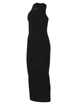 Rochie Nike W NSW NK CHLL KNT RIB MIDI DRS