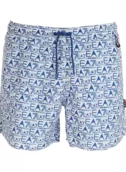 Sort De Baie EA7 M Graphic Series Boxer Monogram