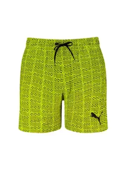 Sort de baie Puma Swim Men Logo Print Mid