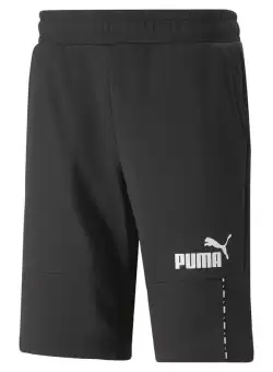Sort Puma ESS BLOCK x TAPE Shorts