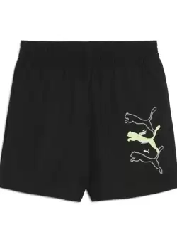 Sort Puma ESS LOGO LAB Puma Logo Woven Shorts 5