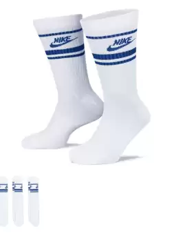 Sosete Nike U NK NSW EVERYDAY ESSENTIAL CREW 3PR - 144 STRIPES