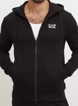 Trening EA7 M Track Suit HOODIE FZ CH BR