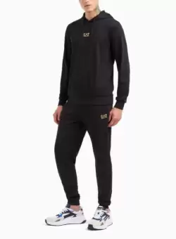 Trening EA7 TRAIN CORE ID M T-SUIT HOODIE RN CH COFT CC