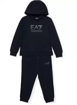 Trening EA7 TRAIN VISIBILITY BOY T-SUIT HOODIE RN CH COFT