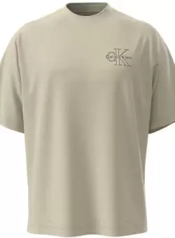 Tricou Calvin Klein A- SS REL SEASONALMONOLOGO TEE