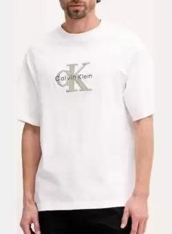 Tricou Calvin Klein SS 16S TRICOLOR MONOLOGO GRAPHIC