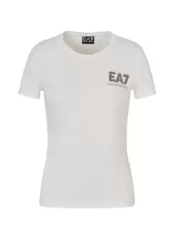 Tricou EA7 W TEE SS CRYSTAL