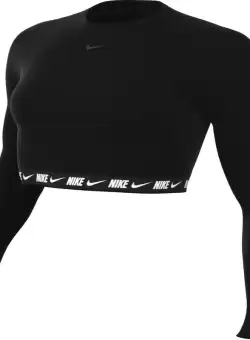 Tricou Nike W Nsw CROP TAPE LS top