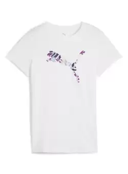 Tricou Puma GRAPHICS Floral Cat Logo Tee