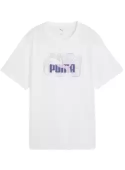 Tricou Puma GRAPHICS Stacked No. 1 Logo Relaxed Tee