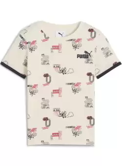 Tricou Puma LITTLE RUNNERS AOP Tee PS