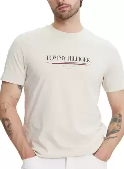 Tricou Tommy Hilfiger BRAND LOVE HILFIGER TEE