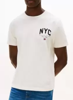Tricou Tommy Hilfiger HILFIGER SCRIPT NYC TEE