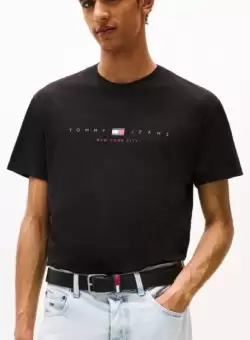 Tricou Tommy Hilfiger TJM REG FLAG LINEAR SS TEEEXT